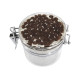 POT HERMETIQUE ROND TRANSP. 0.8L COUVER. CAFE