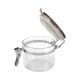 POT HERMETIQUE ROND TRANSP. 0.8L COUVER. CAFE