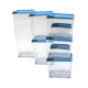 BOITES HERMETIQUES EMPILABLES KIT 8 PCS