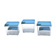 BOITES HERMETIQUES EMPILABLES KIT 8 PCS