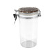 POT HERMETIQUE ROND TRANSP. 1.4L COUVER. CAFE