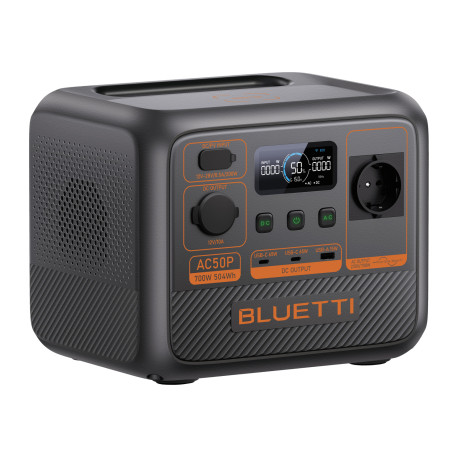 STATION DENERGIE PORTABLE AC50P 700 W / 504 Wh BLUETTI