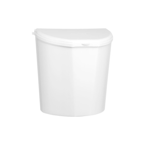 POUBELLE DE PORTE 10 L BLANCHE BRUNNER