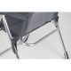 FAUTEUIL CLASSIC ERGONOMIC AVEC APPUI-TETE GRIS CRESPO