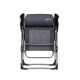 FAUTEUIL CLASSIC ERGONOMIC AVEC APPUI-TETE GRIS CRESPO