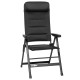 FAUTEUIL MATELASSE NOIR SKYE 3D