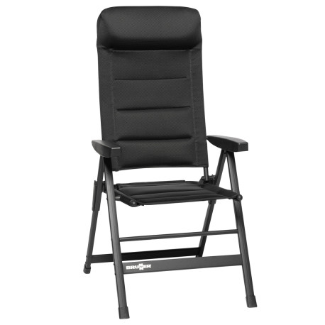 FAUTEUIL MATELASSE NOIR SKYE 3D