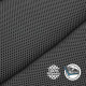 FAUTEUIL MATELASSE NOIR SKYE 3D