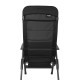 FAUTEUIL MATELASSE NOIR SKYE 3D