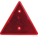 TRIANGLE ROUGE BASE PLASTIQUE BLANCHE 159X139X7 MM