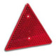 TRIANGLE ROUGE BASE PLASTIQUE NOIRE 159X139X7 MM