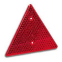TRIANGLE ROUGE BASE PLASTIQUE NOIRE 159X139X7 MM