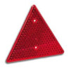 TRIANGLE ROUGE BASE PLASTIQUE NOIRE 159X139X7 MM