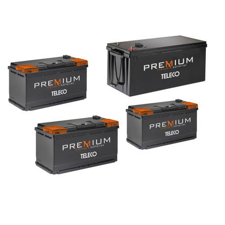 BATTERIE AU LITHIUM LIFEPO4 H190 BLUETOOTH BOITIER DIN TLI PREMIUM 12/200