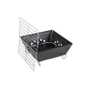 BARBECUE DE TABLE NOIR 24X24X8.25 cms