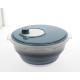 ESSOREUSE A SALADE RETRACTABLE INCASA BLANC ET BLEU