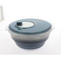 ESSOREUSE A SALADE RETRACTABLE INCASA BLANC ET BLEU