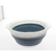 ESSOREUSE A SALADE RETRACTABLE INCASA BLANC ET BLEU