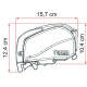 STORE F80L 550 - TITANIUM BLEU