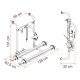 CARRY BIKE CARAVAN HOBBY EMBOUTS ET FINITIONS NOIRS