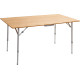 TABLE CAMPING M PLIANTE PLATEAU BAMBOU 100x72x49/58/70