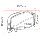 STORE F80L 550 - TITANIUM BLEU