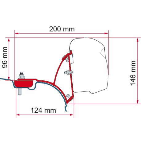KIT VW T5/T6 TRANSPORTER/MULTIVAN - RHD - DB (F43) NEW 2024