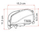 STORE F80S 2.90 M TITANIUM BLEU