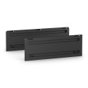 KIT DE CACHES DE RECOUVREMENT POUR LHIVER POUR LS 100 ET LS 200 NOIR