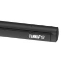 STORE F43VAN 2.70 M NOIR TOILE GRISE - FIAMMA