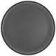 ASSIETTE PLATE DOLOMIT GRISE Ø 25 CM STONE TOUCH ANTIGLISSE BRUNNER