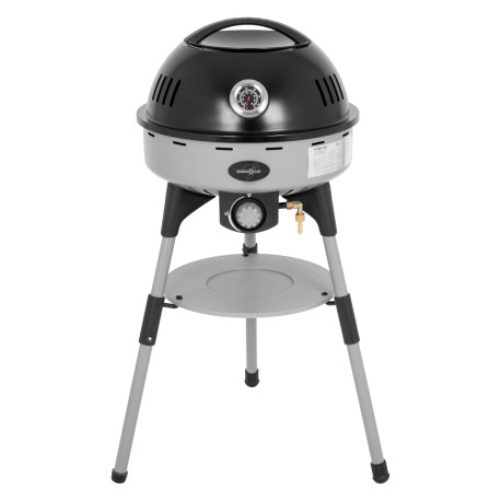 BARBECUE A GAZ AVEC PIEDS DEVIL BBQRUISER 30mBAR NOIR GRIS BRUNNER