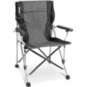 FAUTEUIL PLIANT RAPTOR CLASSIC NOIR ET GRIS BRUNNER
