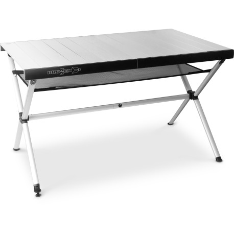 TABLE ACCELERATE COMPACK 4 ALU ENROULABLE A LATTES 120 X 80 X 71 CM BRUNNER