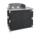 MEUBLE DE CUISINE AZABACHE DAILY CT 4 ETAGERES PARE-FEU NOIR BRUNNER