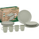 PACK VAISSELLE ECOLOGIQUE LUNCH BOX TIERRA FOREST 16 PIECES BRUNNER