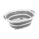 3 EN 1 EGOUTTOIR PLANCHE A DECOUPER BASSINE 3WAYS FOLD-AWAY GRIS BLANC BRUNNER