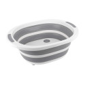 3 EN 1 EGOUTTOIR PLANCHE A DECOUPER BASSINE 3WAYS FOLD-AWAY GRIS BLANC BRUNNER