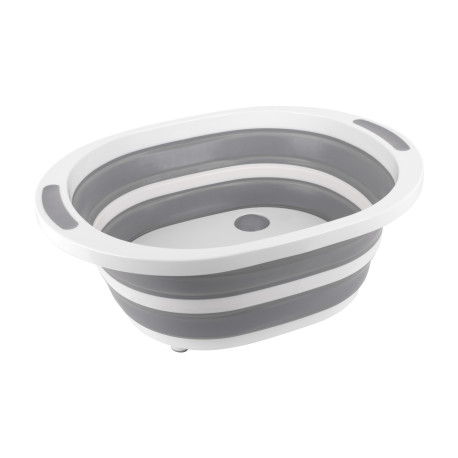 3 EN 1 EGOUTTOIR PLANCHE A DECOUPER BASSINE 3WAYS FOLD-AWAY GRIS BLANC BRUNNER