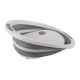 3 EN 1 EGOUTTOIR PLANCHE A DECOUPER BASSINE 3WAYS FOLD-AWAY GRIS BLANC BRUNNER