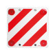 PANNEAU DE SIGNALISATION REFLECHISSANT NON HOMOLOGUE EN ITALIE ZEBRA PL BRUNNER