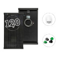 PANNEAU SOLAIRE MONOCRISTALLIN 120 W 1060 X 592 X 55 MM BLACK BOOST