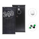 PANNEAU SOLAIRE MONOCRISTALLIN 240 W 1618X 770 X 55 MM BLACK BOOST