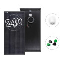 PANNEAU SOLAIRE MONOCRISTALLIN 240 W 1618X 770 X 55 MM BLACK BOOST