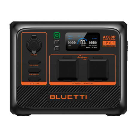 PREMIUM 60S - AC60P - 600 W / 504 Wh - STATION DENERGIE BLUETTI