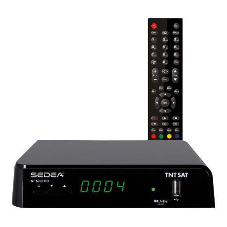 RECEPTEUR TNTSAT ST 5300 HD AVEC CARTE ET CORDON DE DEPORT