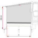 PAROI LATÉRALE SUN VIEW SIDE VAN F43VAN EXTÉRIEUR 250 - FIAMMA