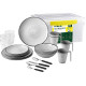 PACK VAISSELLE ALL INCLUSIVE DANS BOX TIVOLI 36 PIECES MELAMINE ANTIGLISSE BRUNNER