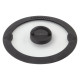 COUVERCLE PASSOIRE EN VERRE ET SILICONE COVERY Ø 20 CM BRUNNER