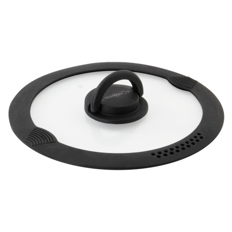 COUVERCLE PASSOIRE EN VERRE ET SILICONE COVERY Ø 22 CM BRUNNER
